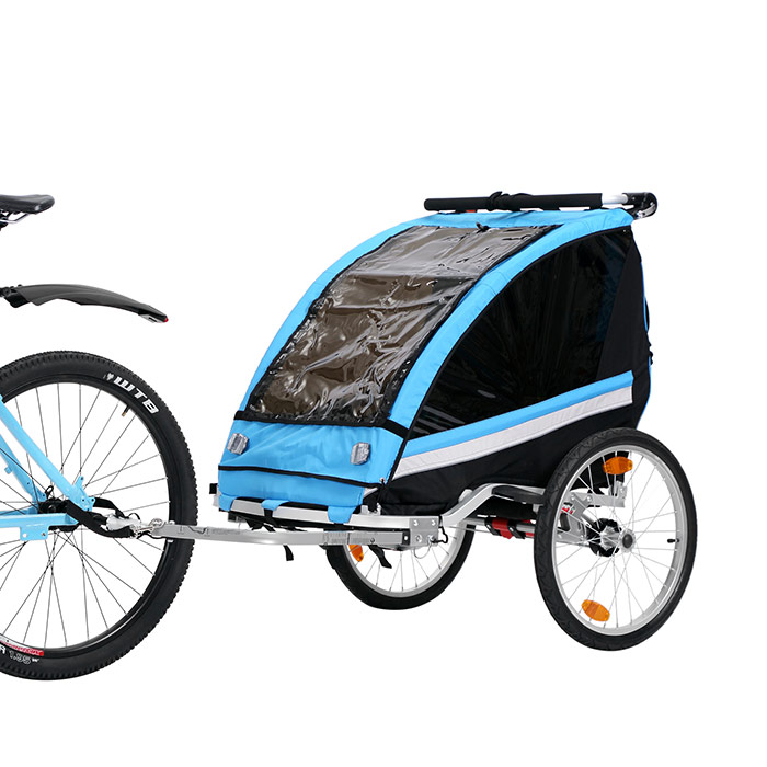 BT-518 - Bicycle Baby Trailer & Stroller 2 in 1
For 1 or 2 children 