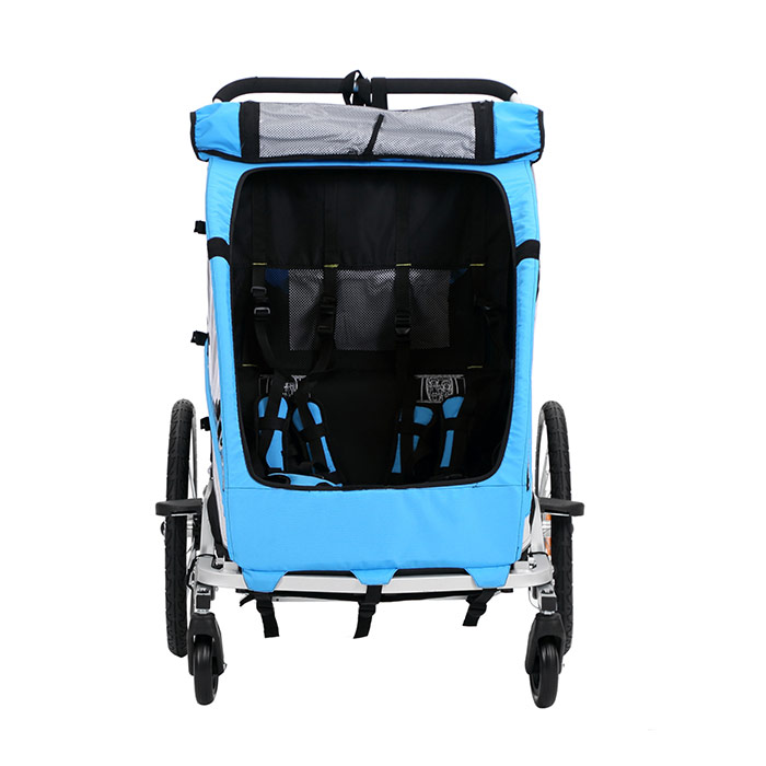 BT-518 - Bicycle Baby Trailer & Stroller 2 in 1
For 1 or 2 children 