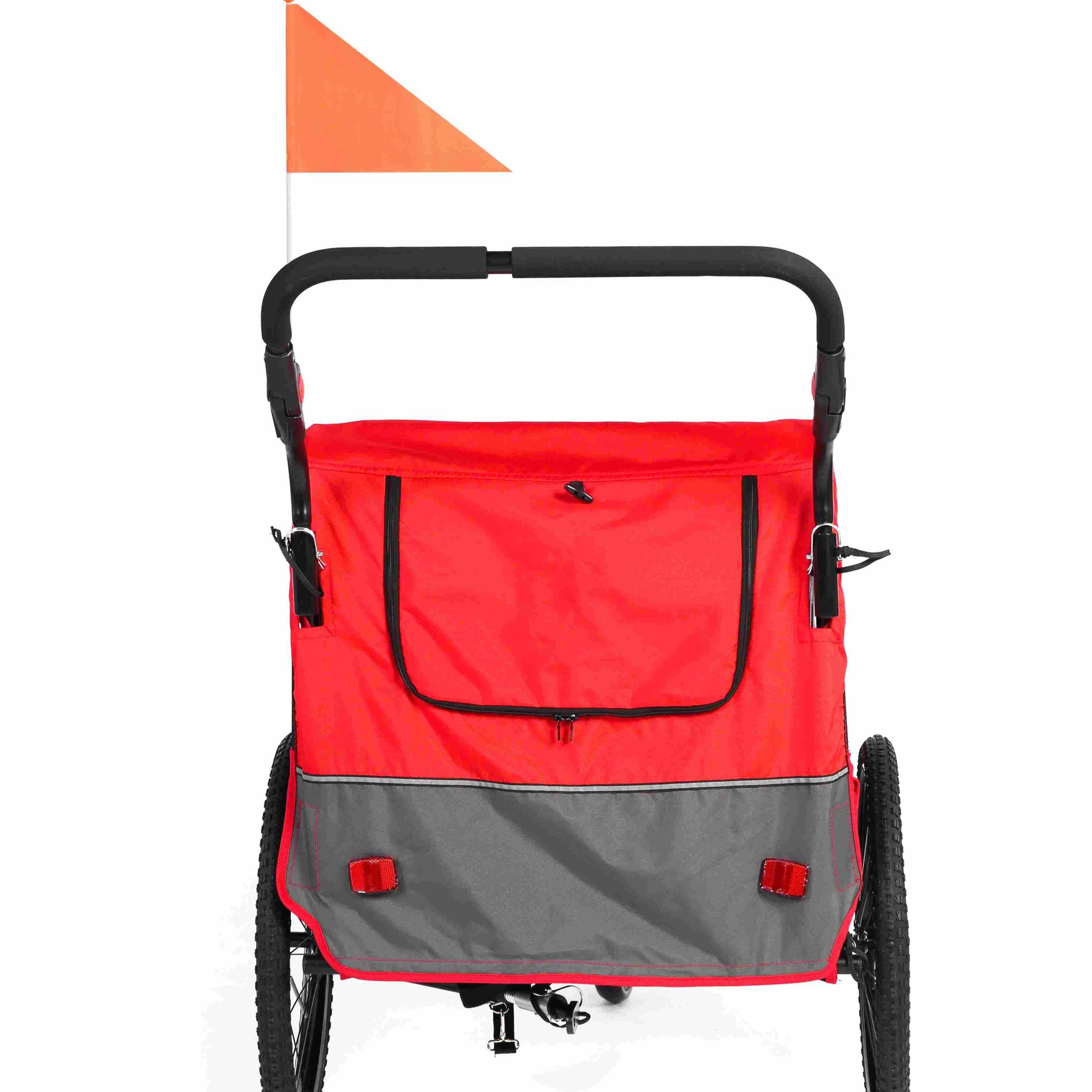 Kids Bike Trailer, Quick Attach to Bike, Foldable, with 5-Point Harness (BT921)