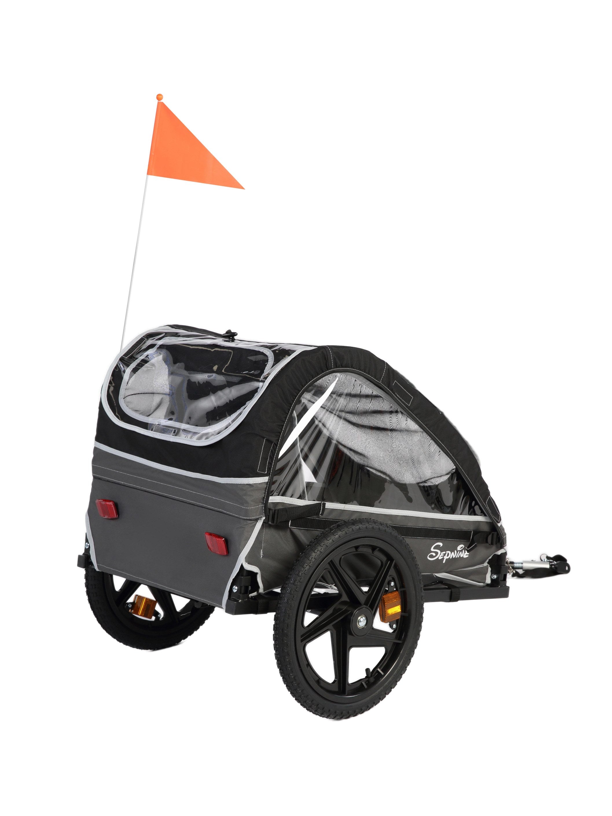 Kids Trailer Bicycle with Handbrake and Reflectors (BT609S)