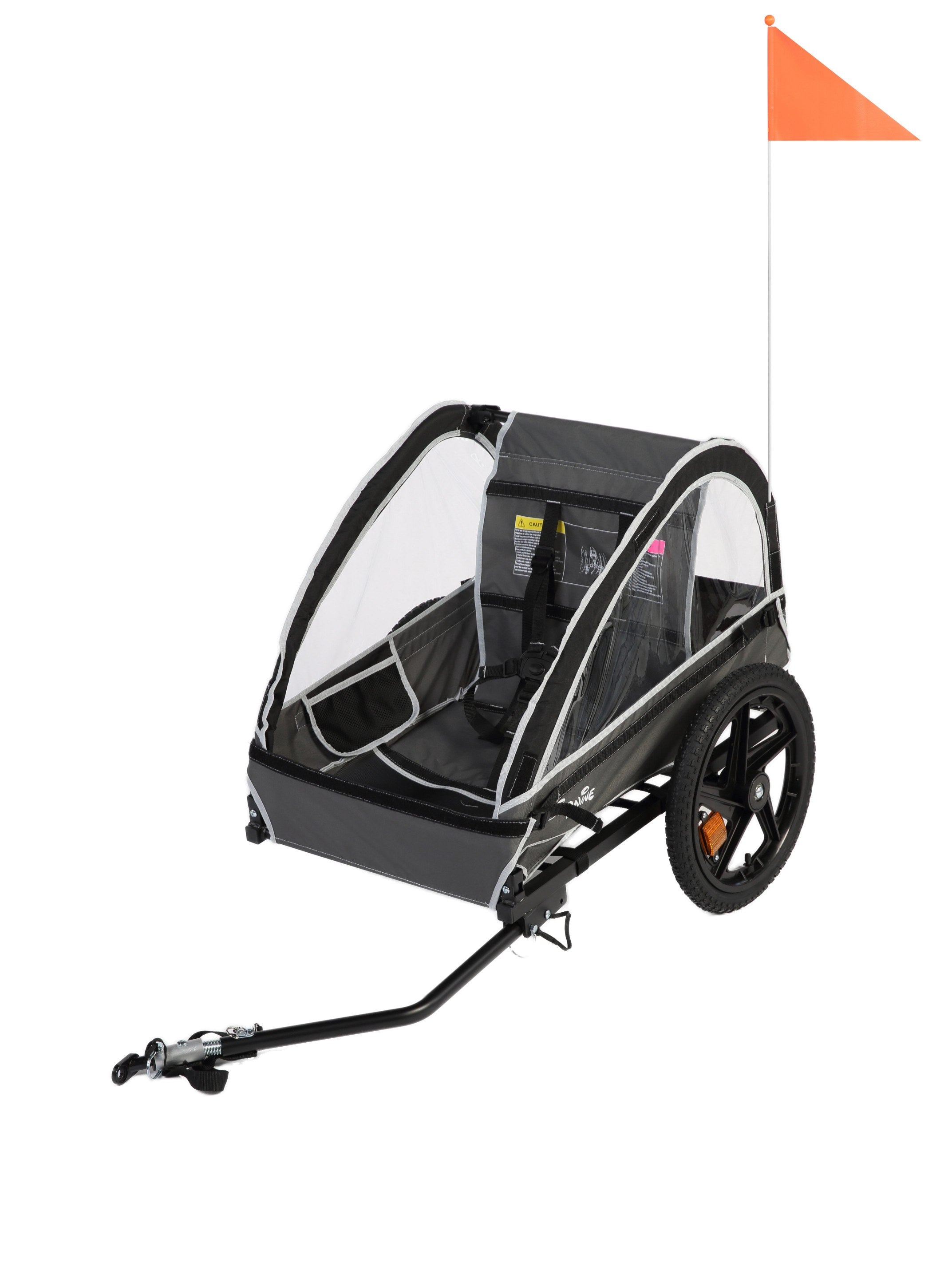 Kids Trailer Bicycle with Handbrake and Reflectors (BT609S)