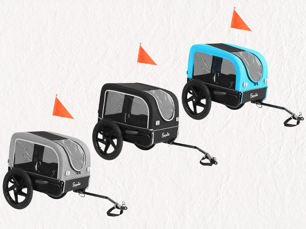 Dog Bike Trailer, Suitable for Small and Medium Pets (20303N)