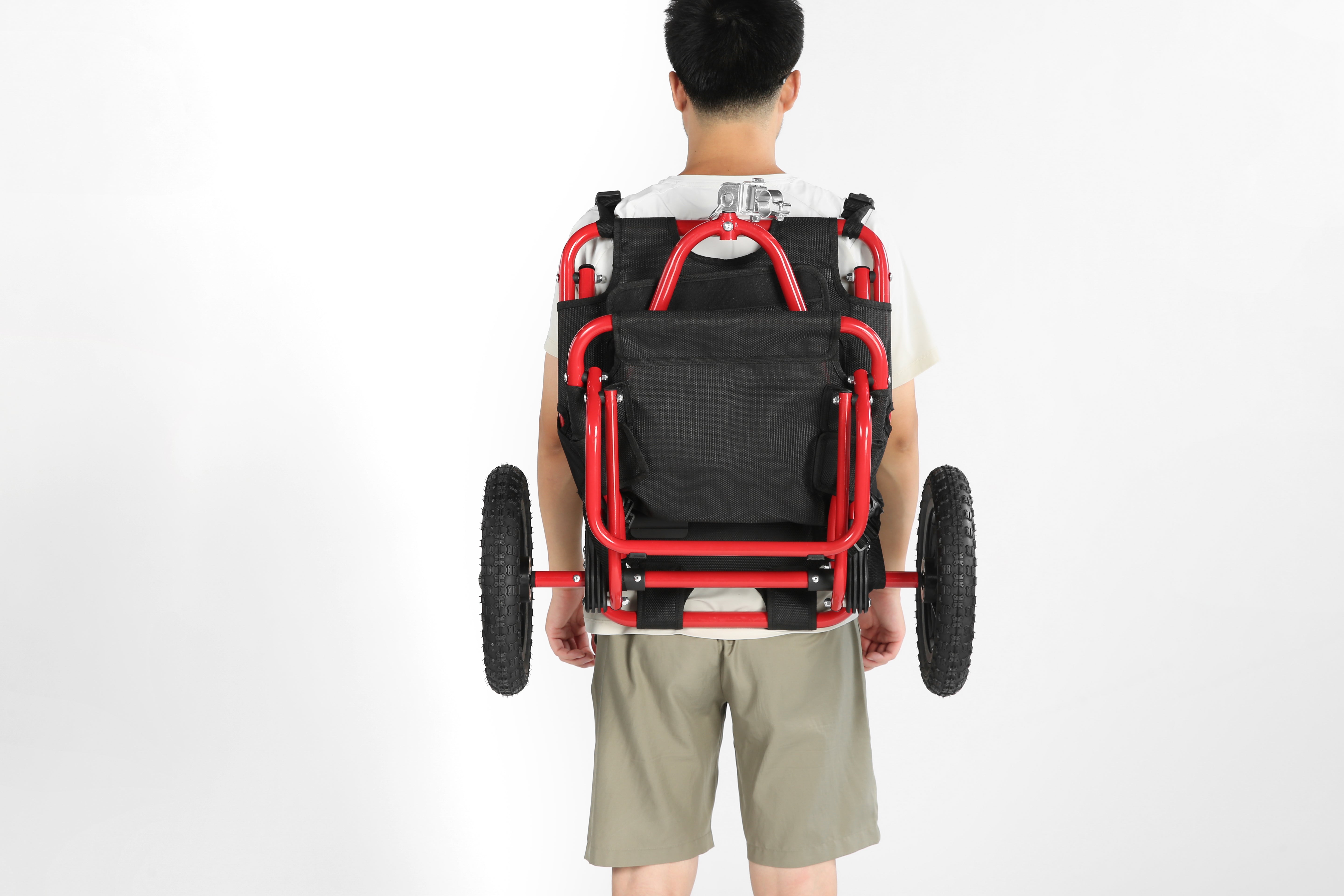 Cargo Trailer Bicycle ,Foldable and Wearable on Back (8009T)